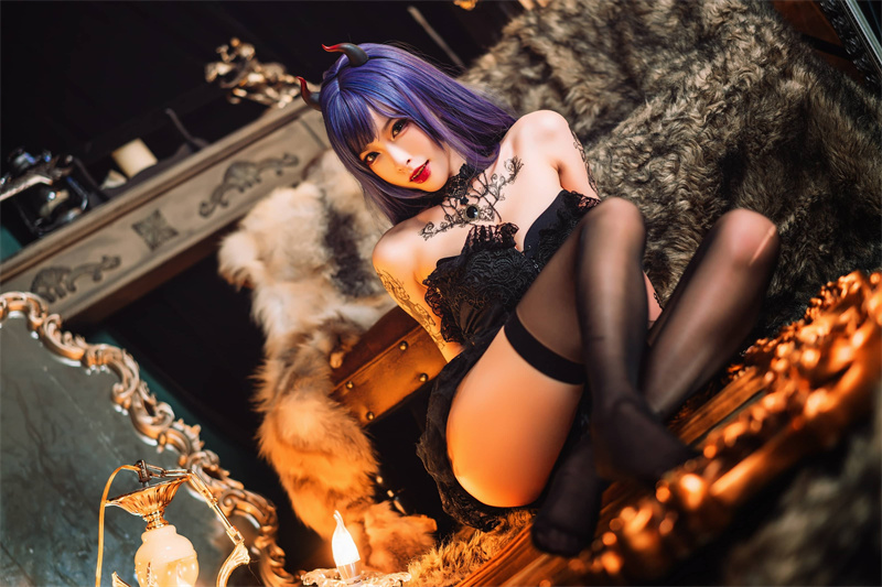 清水由乃付费图片赏析，欧式纹身的复古魅力盛宴