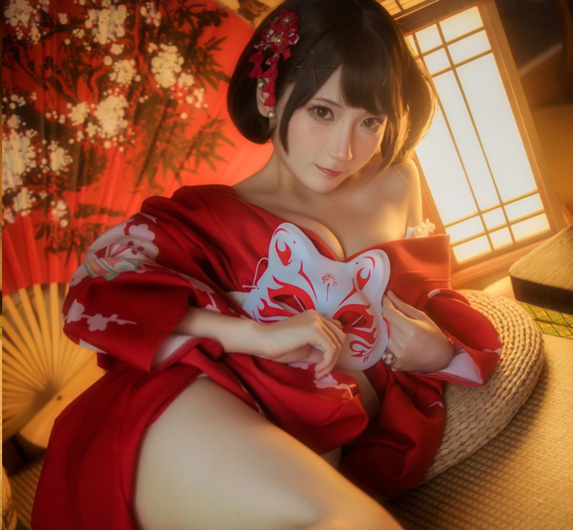 是三不是世w《和服》浴袍,精品cos作品赏析插图3 是三不是世w《和服》浴袍,精品cos作品赏析
