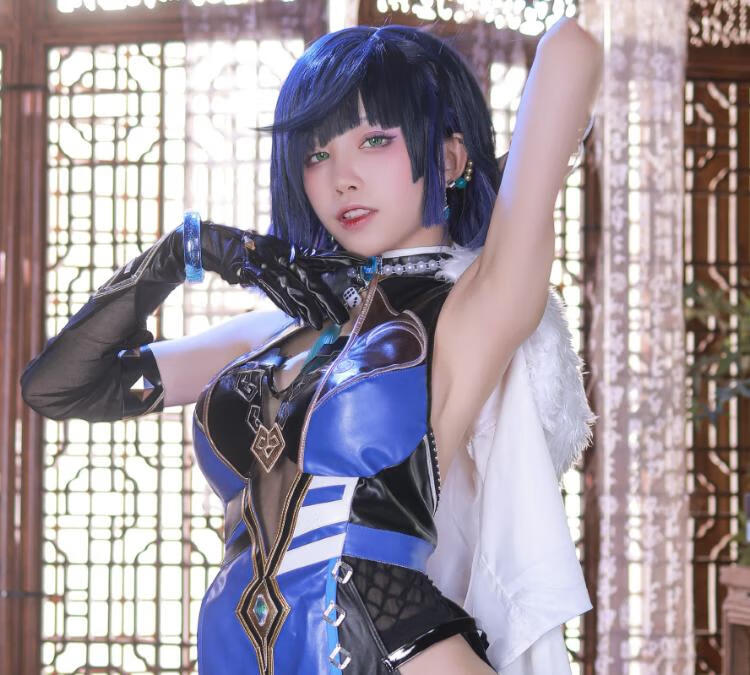 水淼aqua《夜兰》：神秘魅力绽放，令人沉迷！