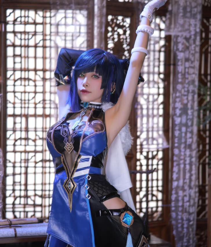 水淼aqua《夜兰》：神秘魅力绽放，令人沉迷！