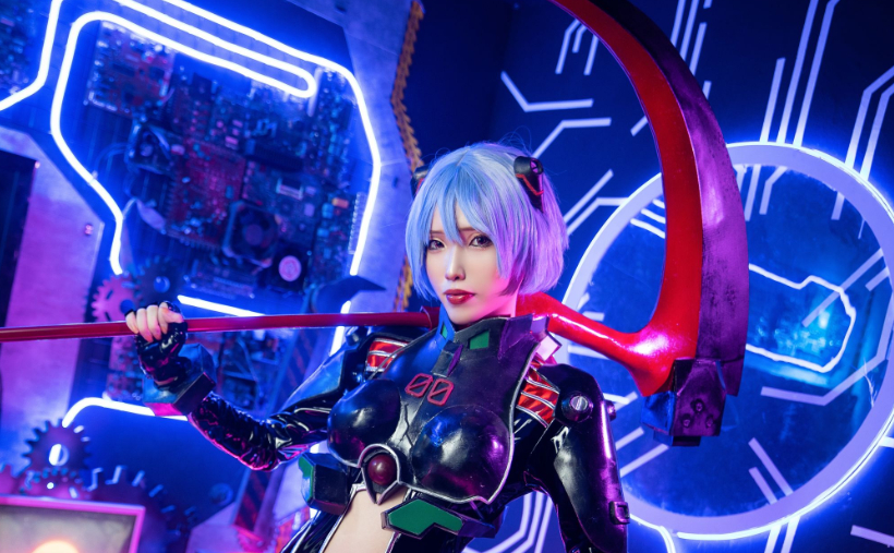 eliza喵喵小姐姐cos《绫波丽》完美还原，28p作品赏析