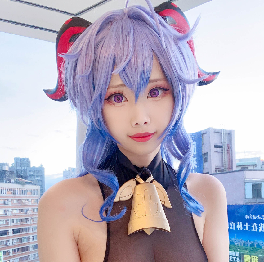 美丽温柔的kaya萱演绎的《甘雨》角色让你感受和平之美！
