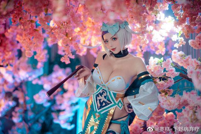 枣糕_下野病弃疗在《剑灵》COS 茱莉亚 [枣糕_下野病弃疗 cos 作品]