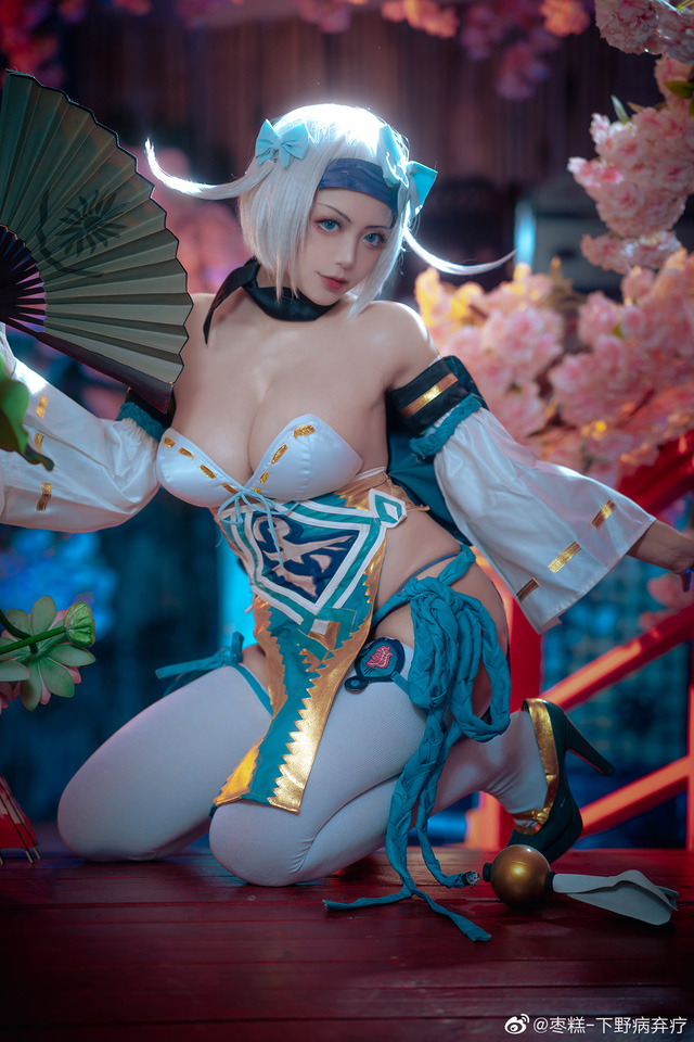 枣糕_下野病弃疗在《剑灵》COS 茱莉亚 [枣糕_下野病弃疗 cos 作品]