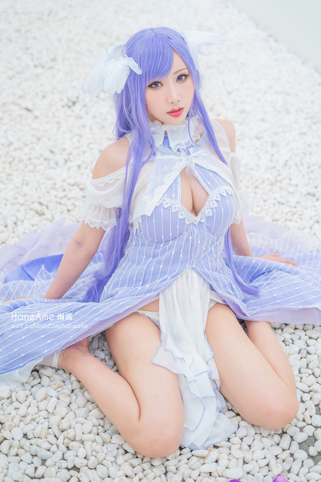 雨波_HaneAme 在《刀剑神域》COS 奎妮拉 [雨波HaneAme cos 作品]