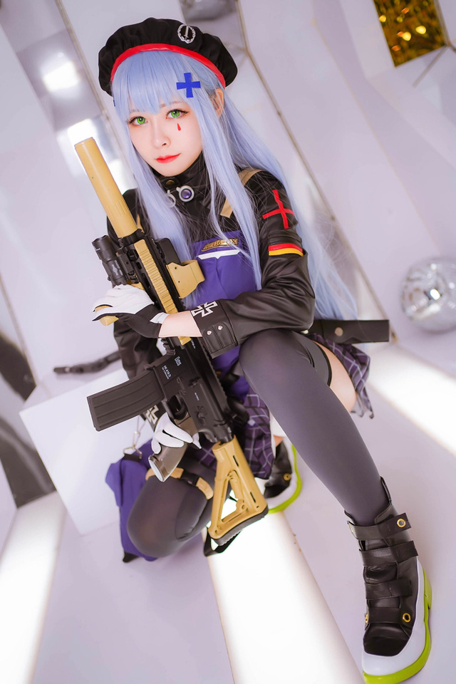 Arty亚缇 COS 《少女前线》中HK416 [Arty亚缇 cos 作品]