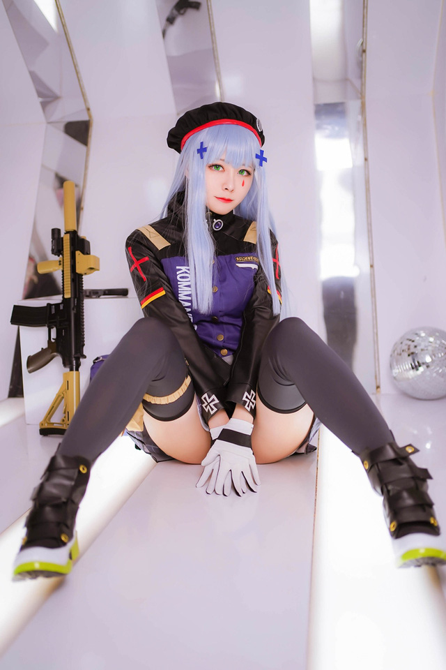 Arty亚缇 COS 《少女前线》中HK416 [Arty亚缇 cos 作品]