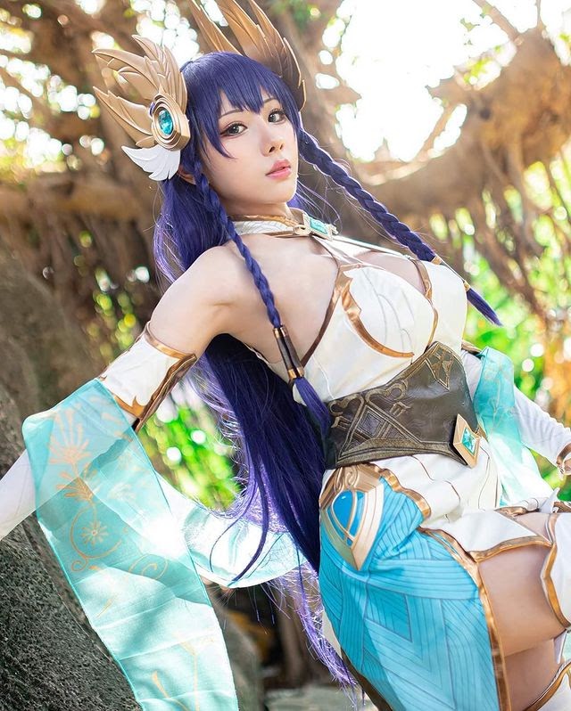 雨波_HaneAme cos 作品 | 雨波_HaneAme 变身艾瑞莉娅“玉剑传说 - 舞剑仙” 雨波_HaneAme cos 作品 | 雨波_HaneAme 变身艾瑞莉娅“玉剑传说 - 舞剑仙”