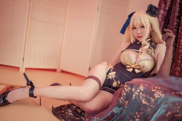 Yoko宅夏 cos《明日方舟》的金莲 | Yoko宅夏 cos 作品
