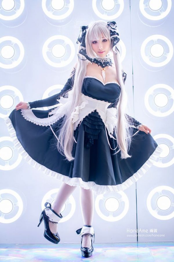 HaneAme雨波cos作品 | 雨波_HaneAme化身“洛丽塔”美少女