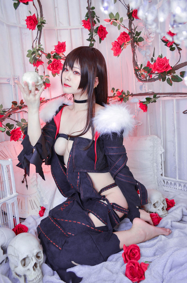 Arty亚缇cos虞姬 | Arty亚缇在《Fate/Grand Order》cos“虞美人”虞姬