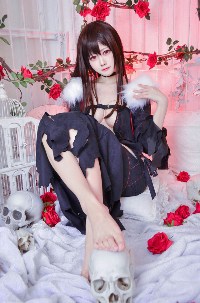Arty亚缇cos虞姬 | Arty亚缇在《Fate/Grand Order》cos“虞美人”虞姬