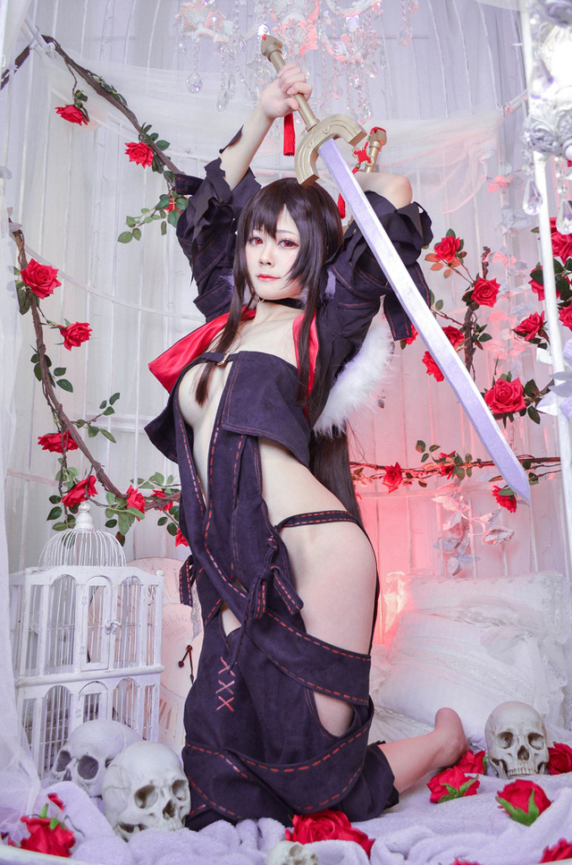 Arty亚缇cos虞姬 | Arty亚缇在《Fate/Grand Order》cos“虞美人”虞姬