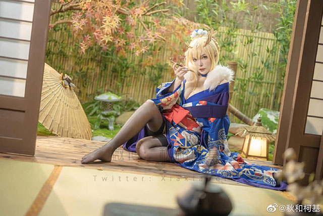 秋和柯基cos作品 | 秋和柯基在《Fate/Grand Order》cos阿尔托莉雅 秋和柯基cos作品 | 秋和柯基在《Fate/Grand Order》cos阿尔托莉雅