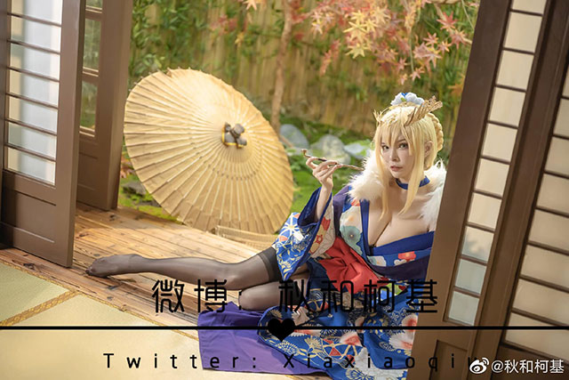 秋和柯基cos作品 | 秋和柯基在《Fate/Grand Order》cos阿尔托莉雅 秋和柯基cos作品 | 秋和柯基在《Fate/Grand Order》cos阿尔托莉雅