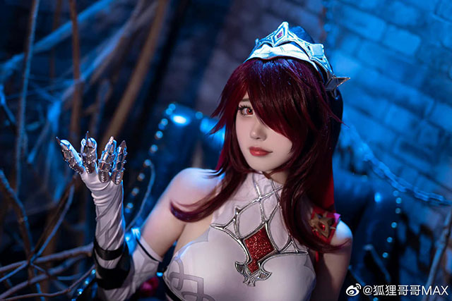 狐狸哥哥MAX cos作品 | 狐狸哥哥MAX在《原神》cos罗莎莉亚修女 狐狸哥哥MAX cos作品 | 狐狸哥哥MAX在《原神》cos罗莎莉亚修女