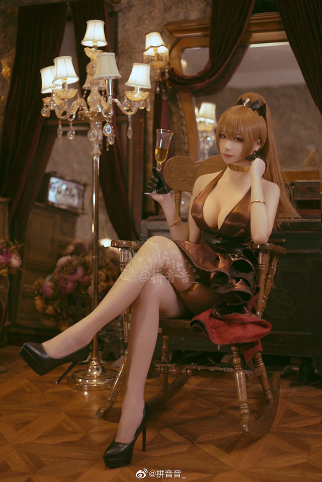 拼音音_cos作品 | 拼音音_在《碧蓝航线》cos让·巴尔 拼音音_cos作品 | 拼音音_在《碧蓝航线》cos让·巴尔