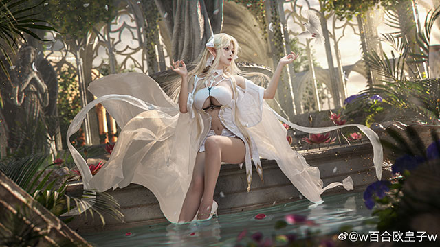 w百合欧皇子w cos作品 | w百合欧皇子w在《碧蓝航线》cos布雷斯特 w百合欧皇子w cos作品 | w百合欧皇子w在《碧蓝航线》cos布雷斯特