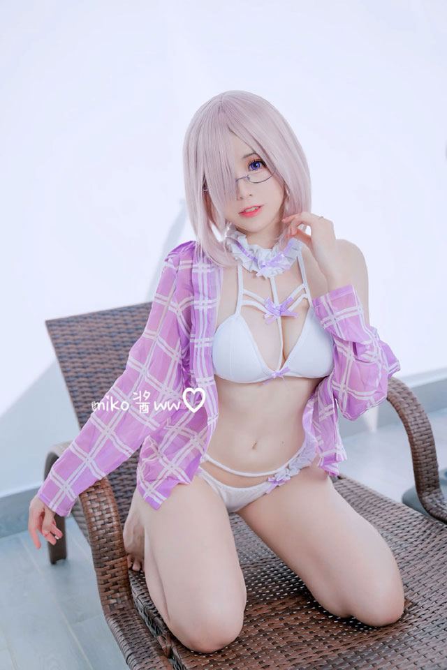 miko酱ww cos作品 | miko酱ww在《Fate/Grand Order》cos玛修 miko酱ww cos作品 | miko酱ww在《Fate/Grand Order》cos玛修