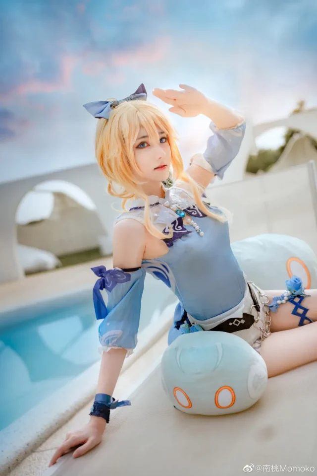 南桃Momoko cos作品 | 南桃Momoko在《原神》cos琴,美丽迷人