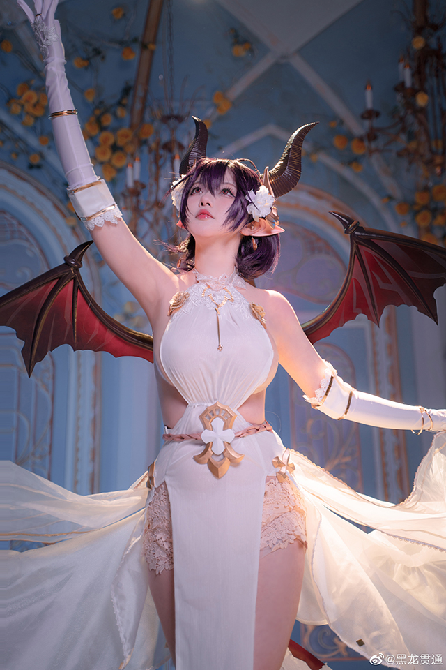 黑龙贯通cos作品 | 黑龙贯通在《碧蓝幻想》cos“龙姬 ”古蕾娅 黑龙贯通cos作品 | 黑龙贯通在《碧蓝幻想》cos“龙姬 ”古蕾娅