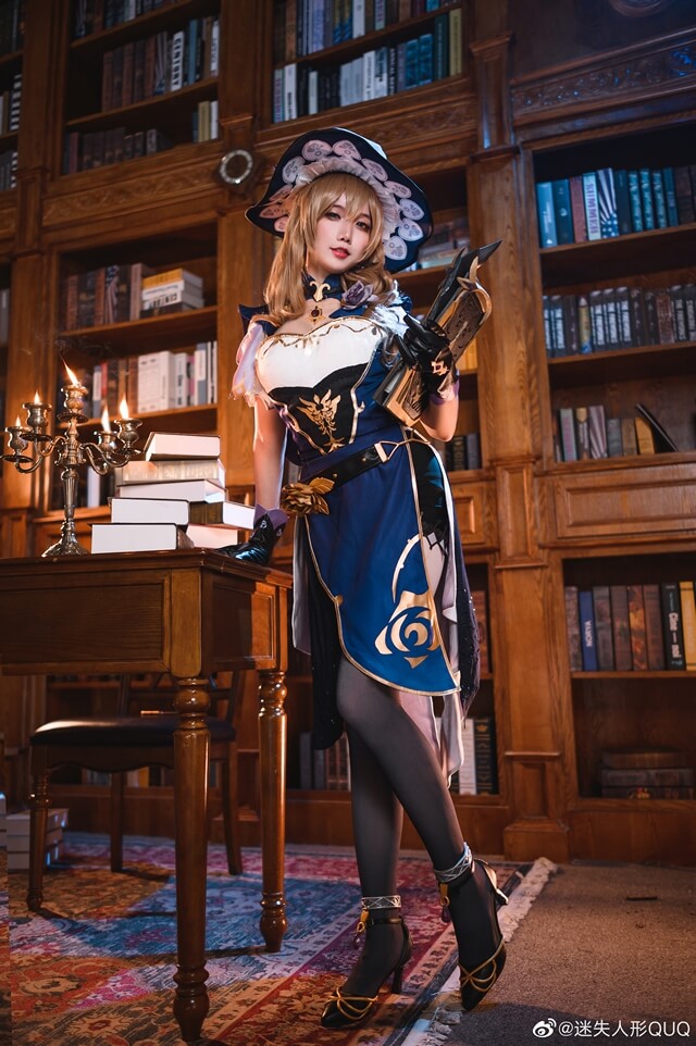 迷失人形QUQ cos图集 | 迷失人形QUQ在《原神Impact》cos丽莎 迷失人形QUQ cos图集 | 迷失人形QUQ在《原神Impact》cos丽莎