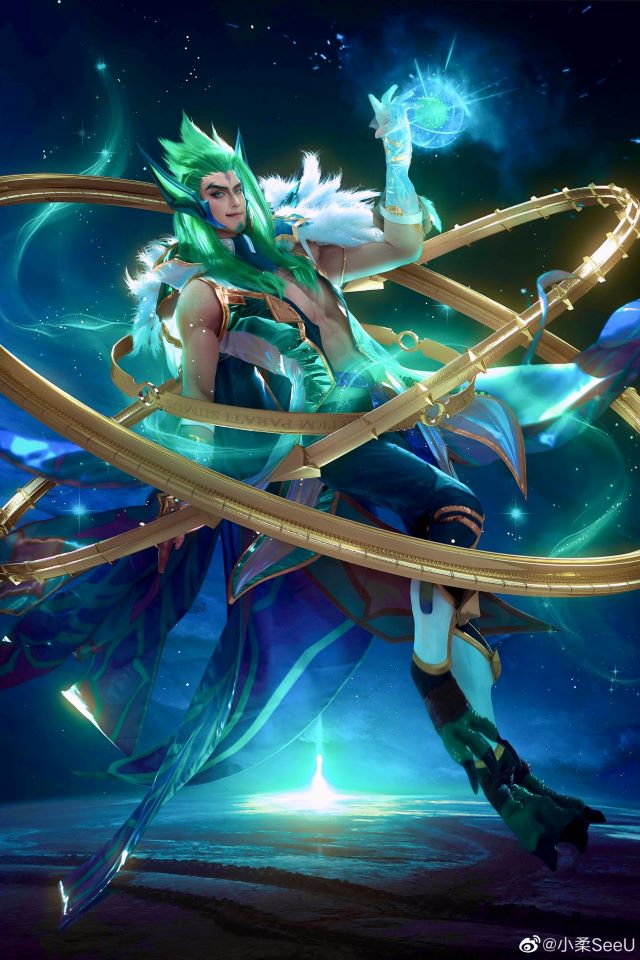 小柔SeeU和W小小白W在《英雄联盟》cos霞洛(Xayah-Rakan) 小柔SeeU和W小小白W在《英雄联盟》cos霞洛(Xayah-Rakan)