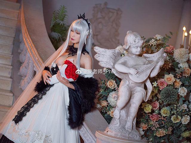 coser@爱老师_PhD在《少女前线》化身美少女K98 coser@爱老师_PhD在《少女前线》化身美少女K98