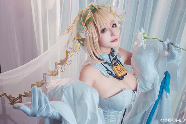 coser@穆零Mu0在《Fate/Grand Order》化身“红saber”尼禄