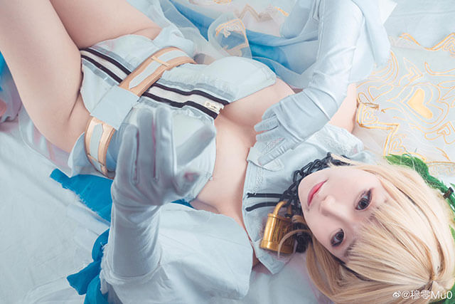 coser@穆零Mu0在《Fate/Grand Order》化身“红saber”尼禄