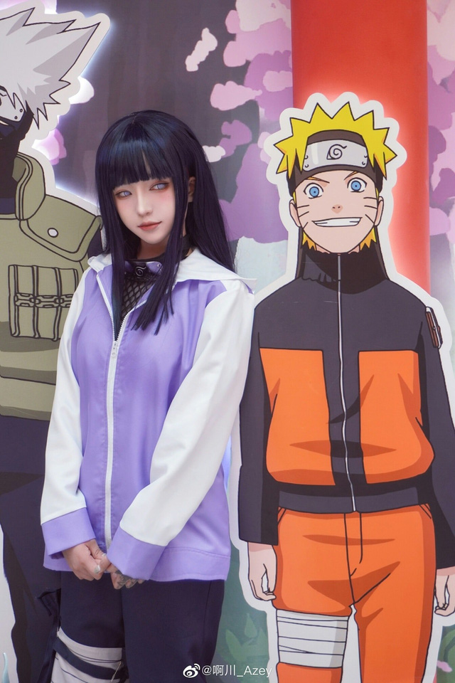 coser@啊川_Azey在《火影忍者》化身漩涡鸣人的妻子日向雏田 coser@啊川_Azey在《火影忍者》化身漩涡鸣人的妻子日向雏田