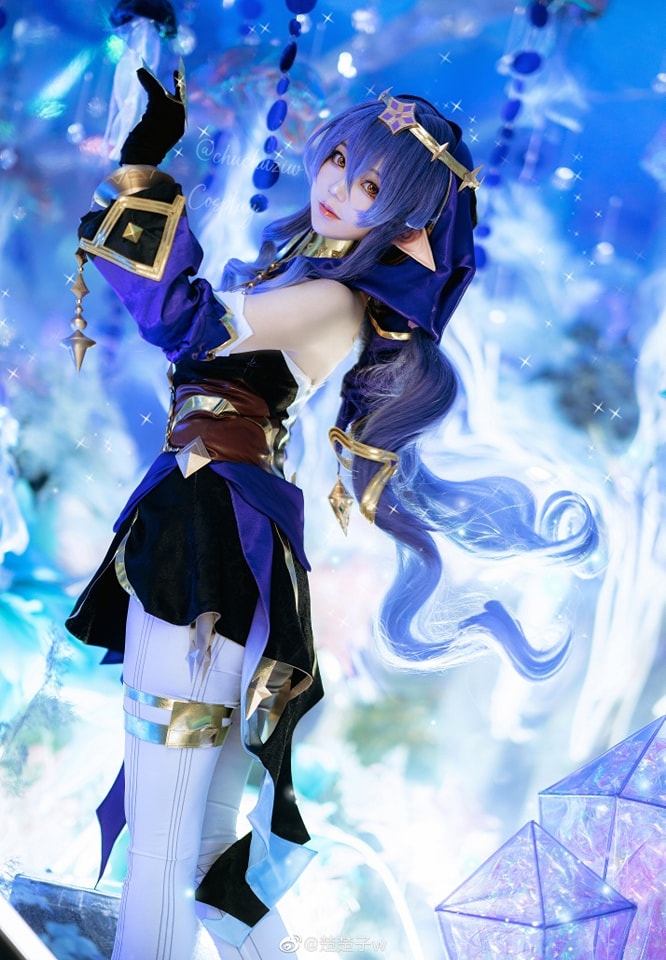 coser@楚楚子w化身《原神》的新角色莱依拉Layla coser@楚楚子w化身《原神》的新角色莱依拉Layla