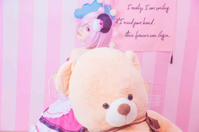 coser@斯文文文文在《Fate/Grand Order》化身性感迷人的玛修