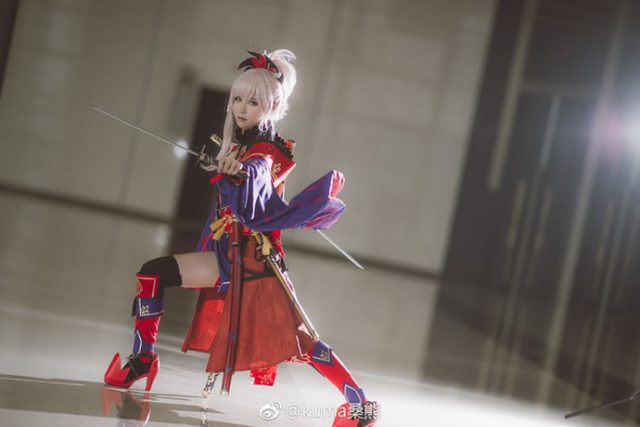 coser@kuma桑熊在《命运-冠位指定》中化身阿尔托莉雅