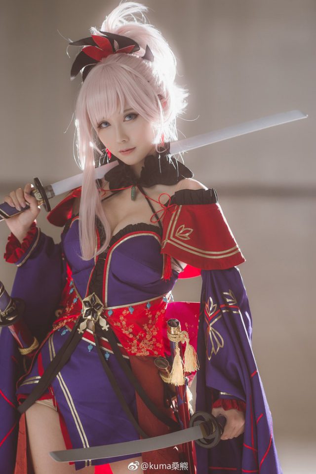 coser@kuma桑熊在《命运-冠位指定》中化身阿尔托莉雅
