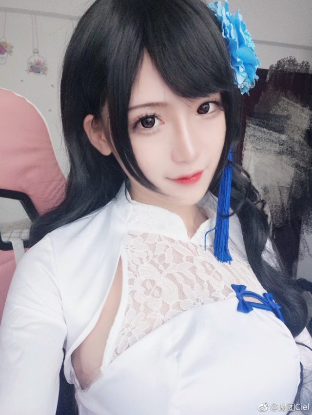 coser@腐团Ciel在《少女前线》化身美丽迷人“旗袍版”95式 coser@腐团Ciel在《少女前线》化身美丽迷人“旗袍版”95式