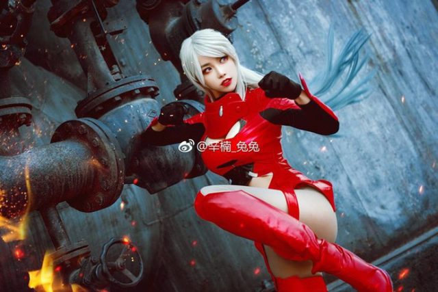 coser@新楠_兔兔在《重神机潘多拉》化身“赏金猎人”叶坤灵