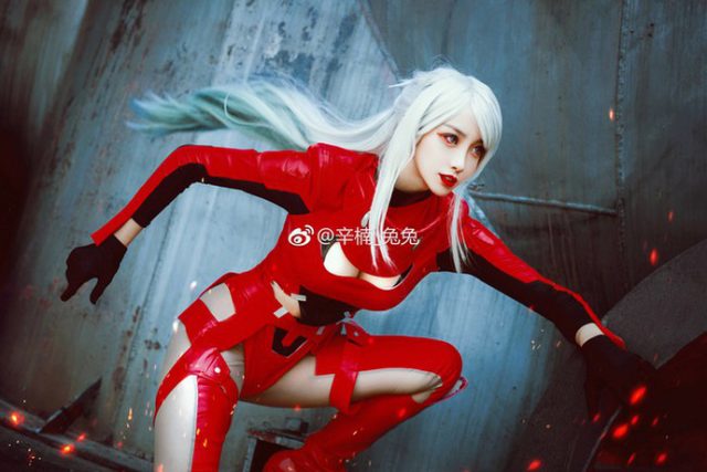 coser@新楠_兔兔在《重神机潘多拉》化身“赏金猎人”叶坤灵