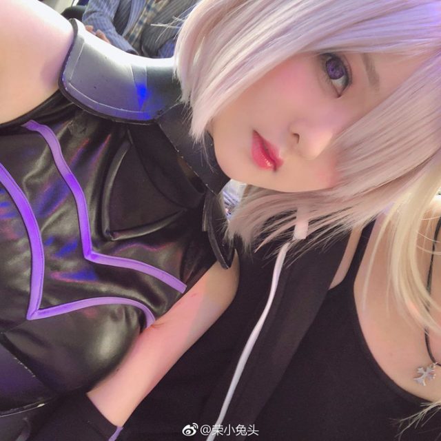 coser@荣小兔头在《命运-冠位指定》化身“盾之少女”玛修