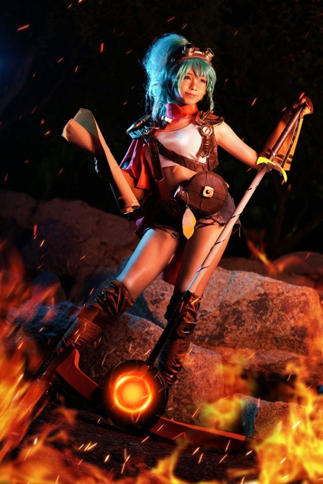 泰国coser@Bellamy在《传说对决》化身可爱的“探险家”诺克西 泰国coser@Bellamy在《传说对决》化身可爱的“探险家”诺克西