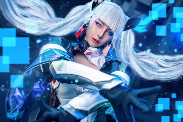 泰国女coser@pang3pong在《传说对决》中化身“龙影忍者”爱里 泰国女coser@pang3pong在《传说对决》中化身“龙影忍者”爱里