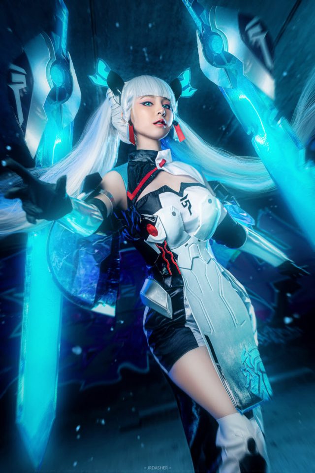 泰国女coser@pang3pong在《传说对决》中化身“龙影忍者”爱里 泰国女coser@pang3pong在《传说对决》中化身“龙影忍者”爱里