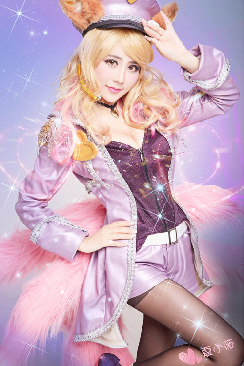 coser@夏小薇Vivi可爱的《英雄联盟》COSPLAY 照片集