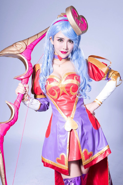 coser@夏小薇Vivi可爱的《英雄联盟》COSPLAY 照片集
