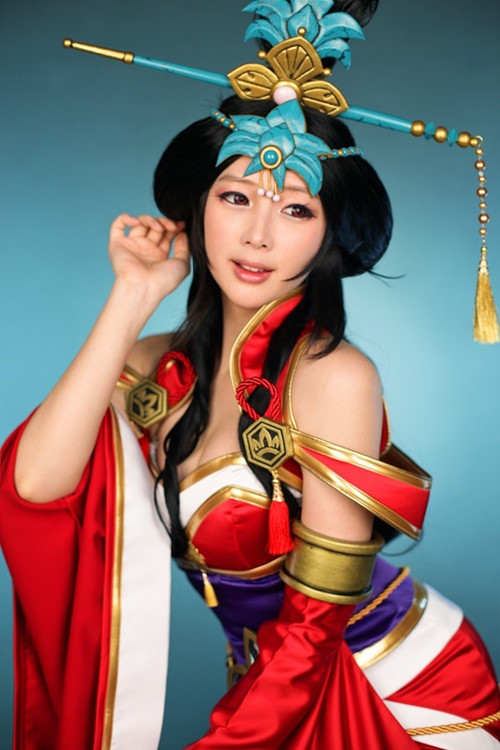 韩国COS团队“螺旋猫”的Doremi在《文明与征服》化身古典美人王昭君 韩国COS团队“螺旋猫”的Doremi在《文明与征服》化身古典美人王昭君