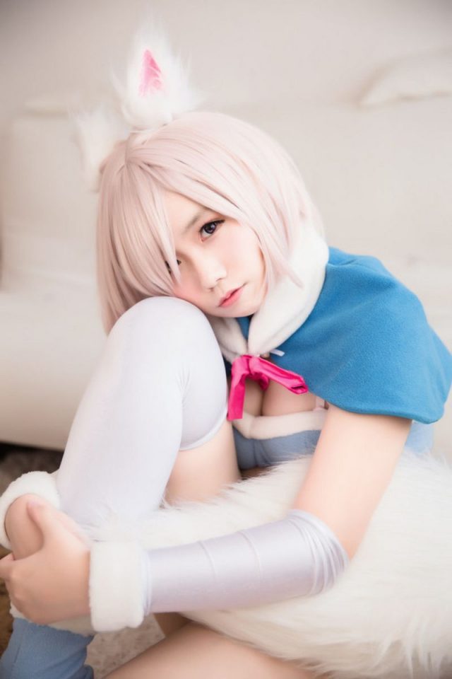 coser@麻花麻花酱在《Fate/Grand Order》化身“盾之少女”玛修 coser@麻花麻花酱在《Fate/Grand Order》化身“盾之少女”玛修