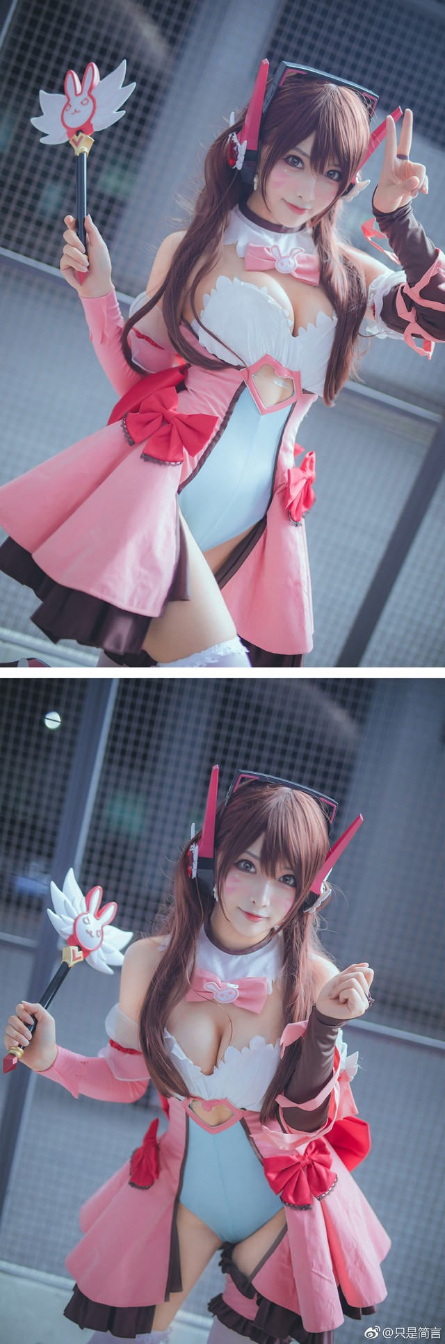 coser@只是简言在《守望先锋》中化身“小甜心”宋哈娜D.Va