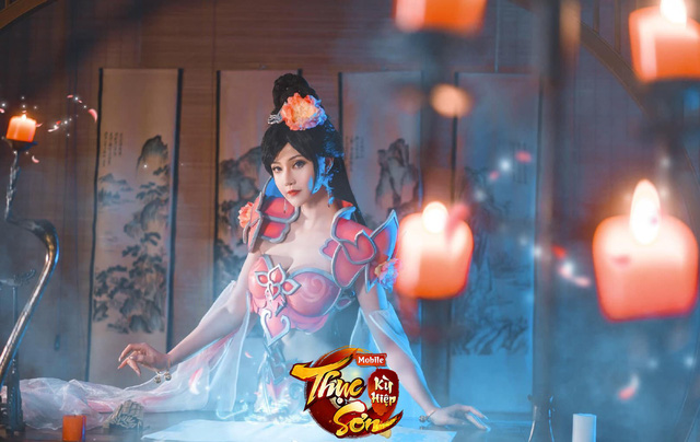 coser@露兒大魔王_在《蜀山奇侠》手游中的“唐门cosplay”，让人沉醉