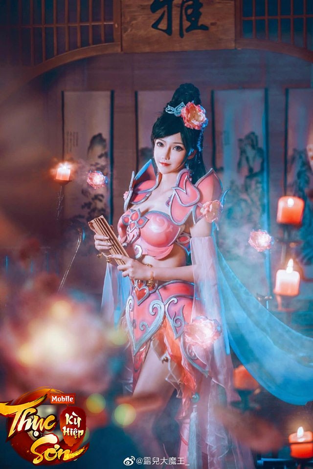 coser@露兒大魔王_在《蜀山奇侠》手游中的“唐门cosplay”，让人沉醉