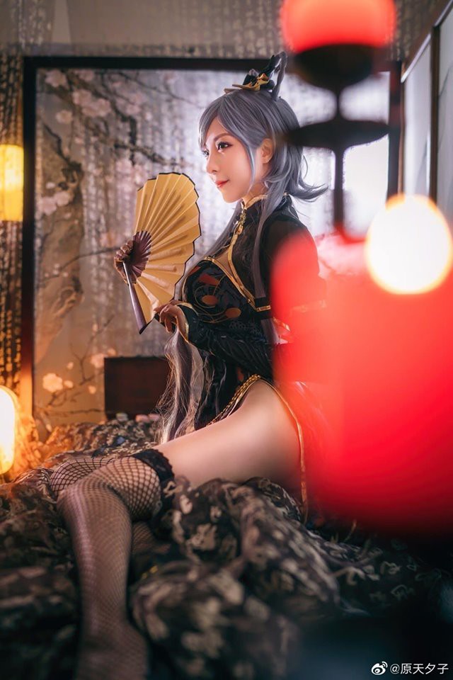 coser@原天夕子化身旗袍版的“虚拟歌手”洛天依 coser@原天夕子化身旗袍版的“虚拟歌手”洛天依